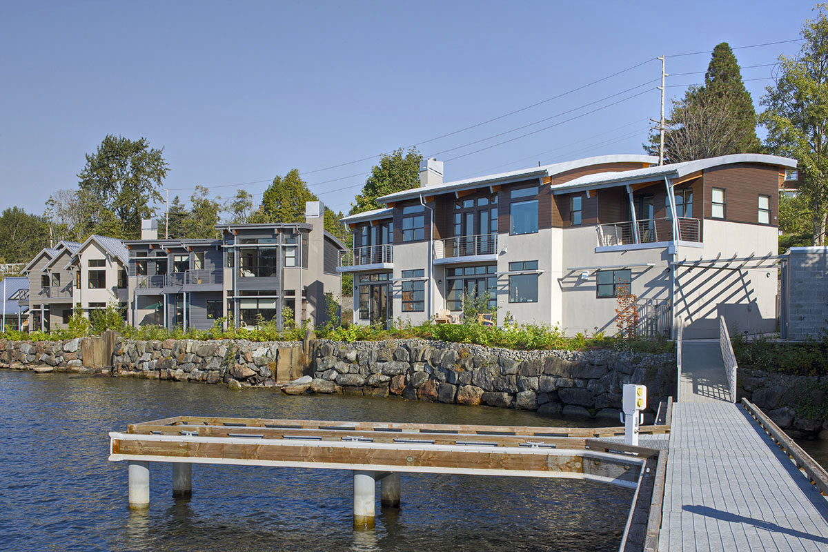 Lake Washington Waterfront Homes Baylis Architects 425.454.0566